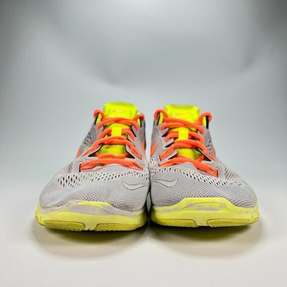 Nike Free 5.0 TR Fit 4 Gray Neon Yellow Running Shoes 629496-003 Women’s Size 9 - Picture 2 of 10